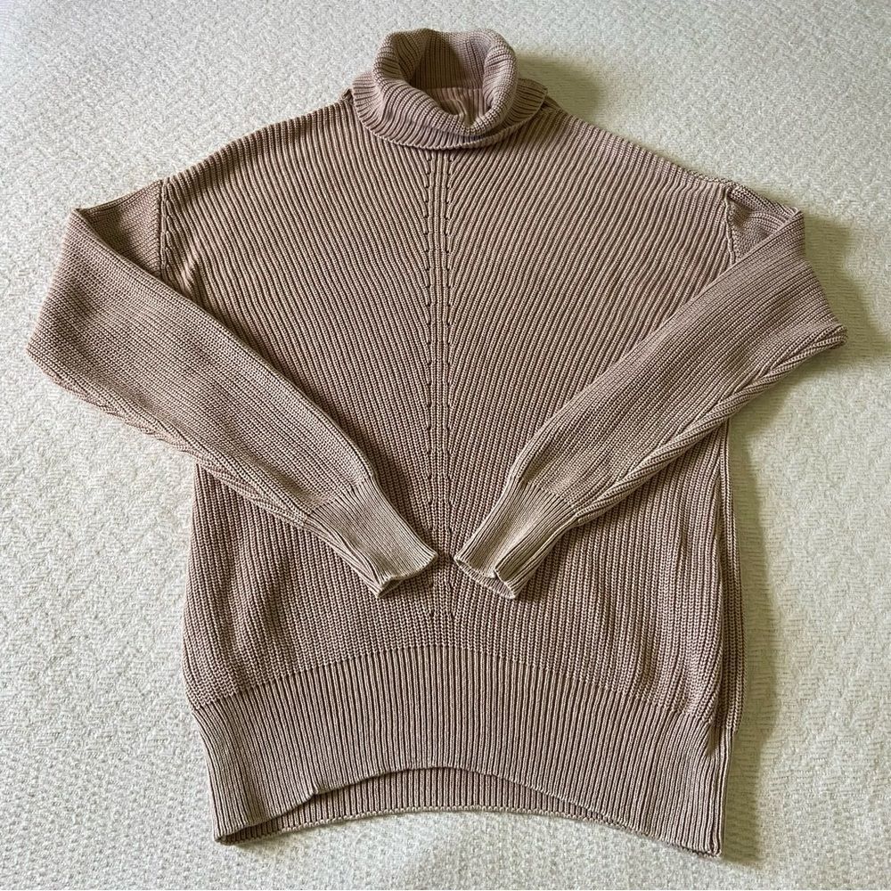 Mazik Ribbed Turtleneck Sweater